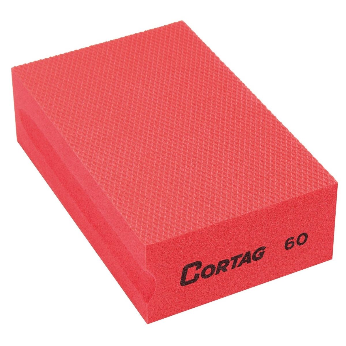 Esponja Diamantada Roja De Pulir Ceramica 95mm X 60mm G - 60 Cortag Ref. 60662 - MARKEMSTORE - 