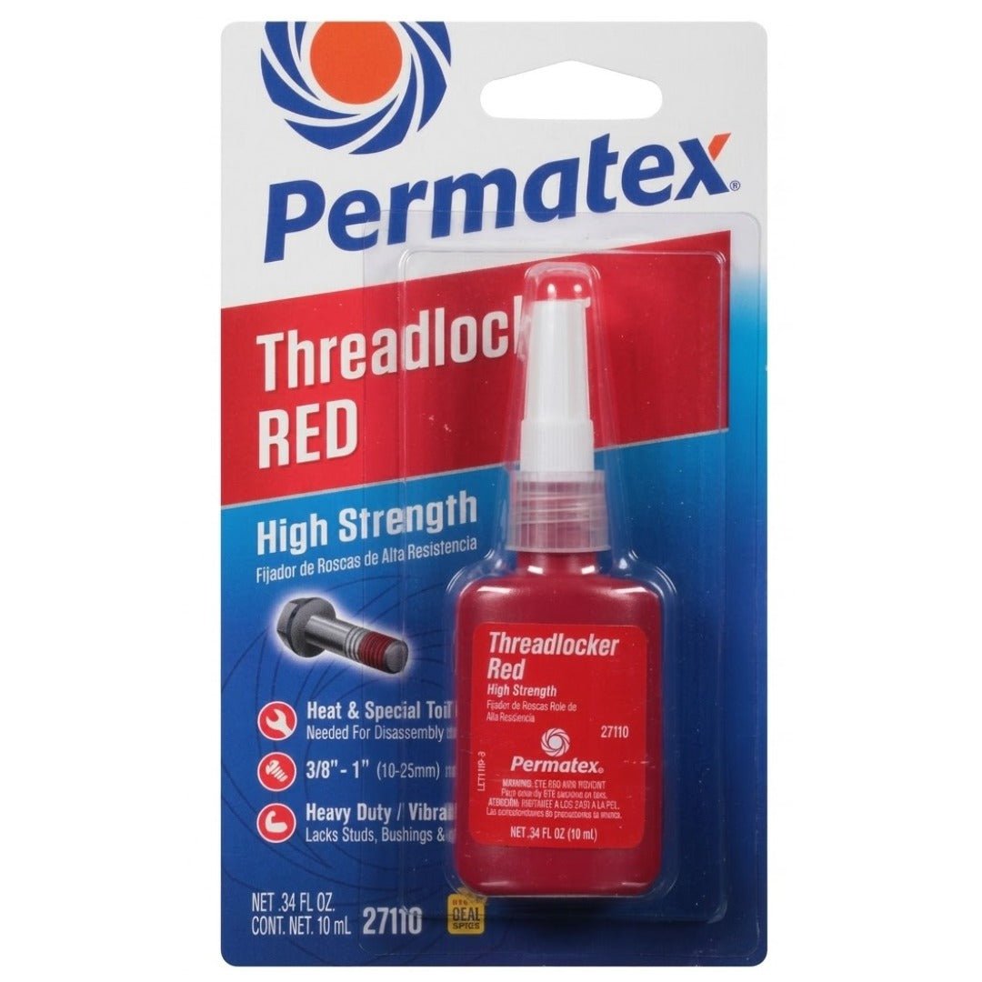 Fijador De Rosca Alta Resistencia Permatex 10 Ml - MARKEMSTORE - Siliconas y Sellantes