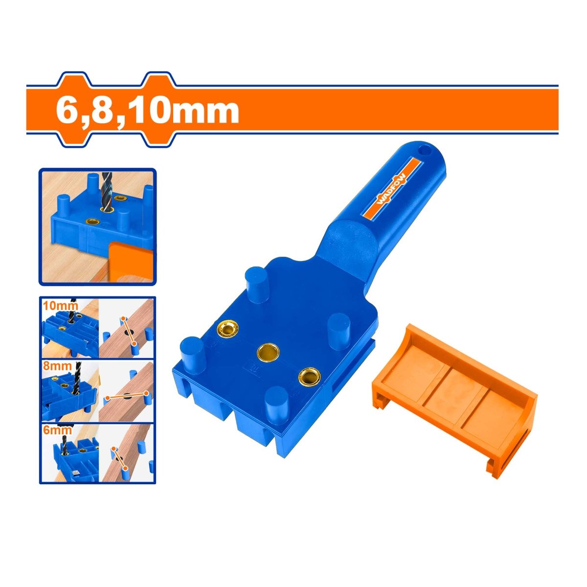 Guia Para Brocas Con Tope De Profundidad Wadfow WCP5103 - MARKEMSTORE - Accesorios para Taladro