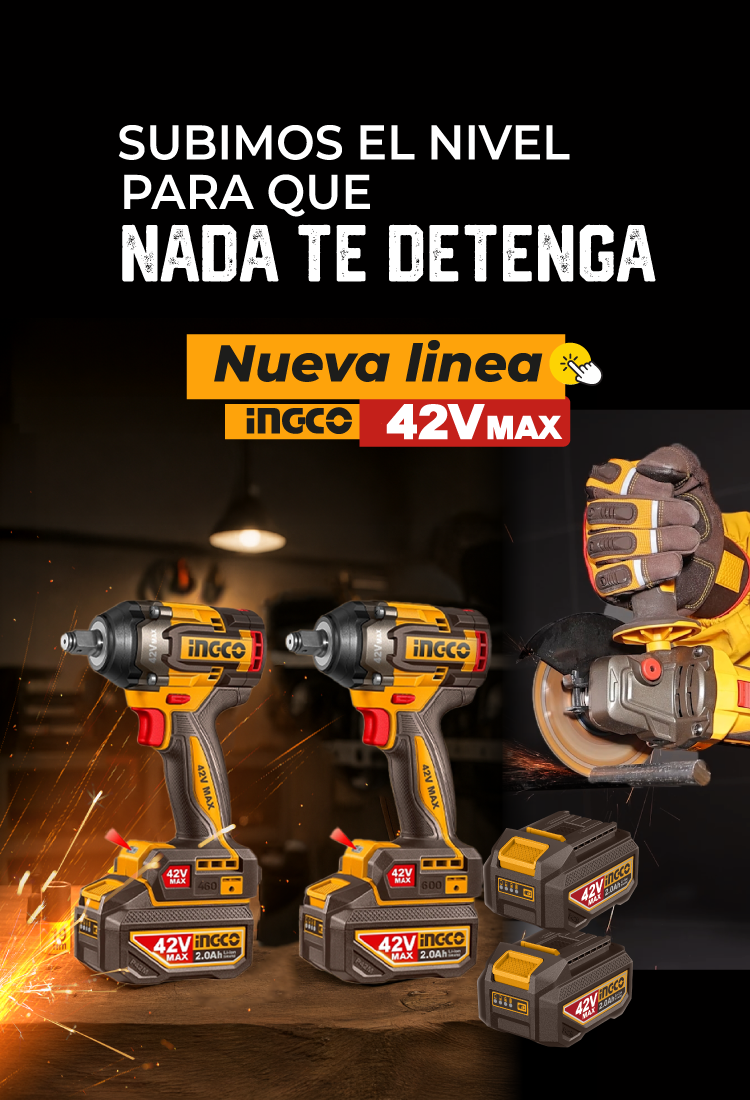 herramientas profesionales ingco 42v max markemstore