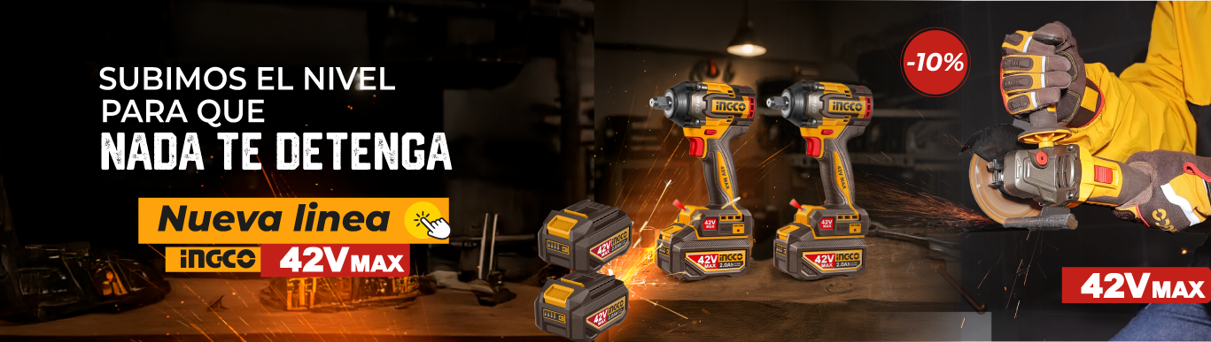 herramientas profesionales ingco 42v max markemstore