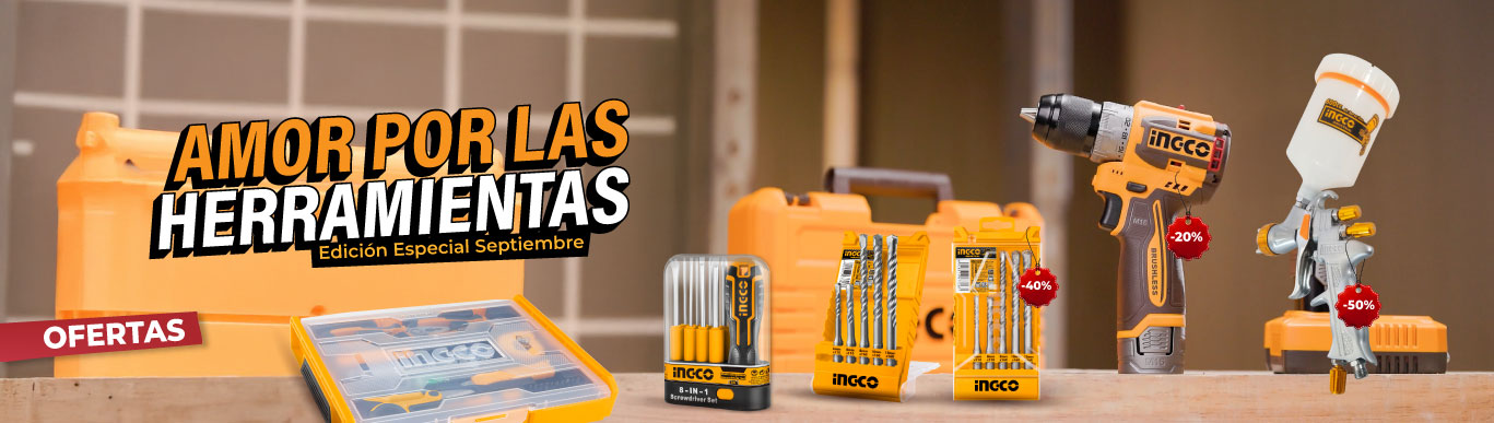 herramientas ingco ofertas taladro brocas markemstore