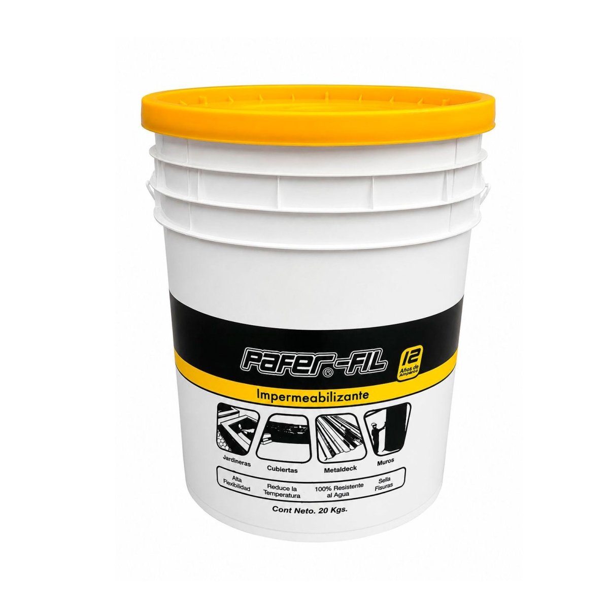 Impermeabilizante Pafer-Fil Cunete X 20 Kg - MARKEMSTORE - Impermeabilizante