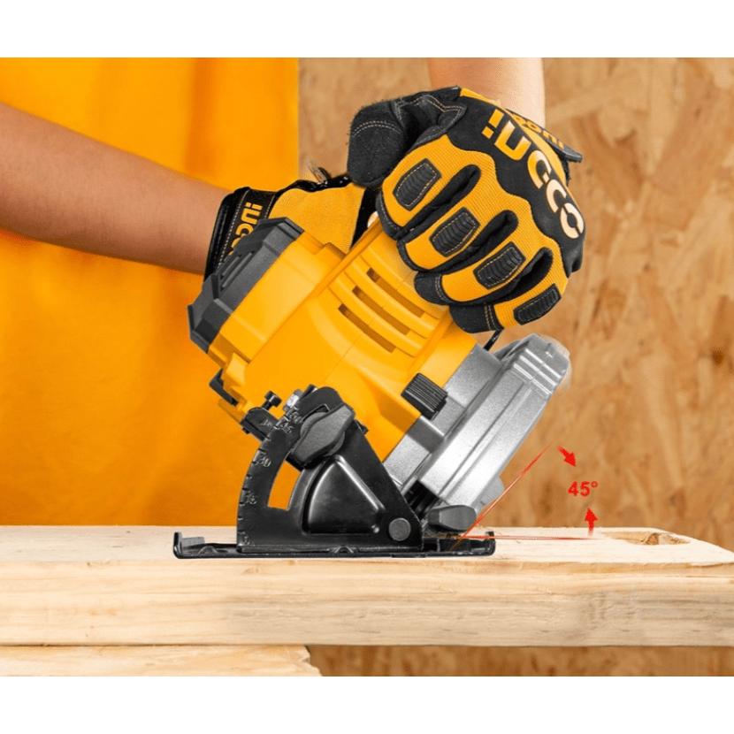 Ingco Sierra Circular Inalambrica Ionlitio 20v 3600rpm - MARKEMSTORE - Sierras