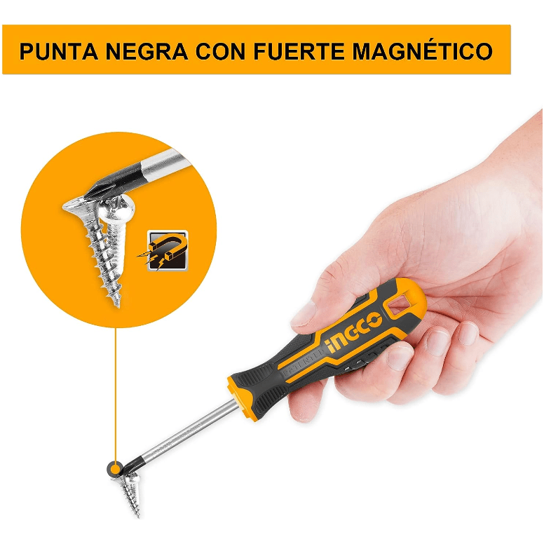Juego Destornilladores 6pcs INGCO HKSD0628 - MARKEMSTORE - Destornillador