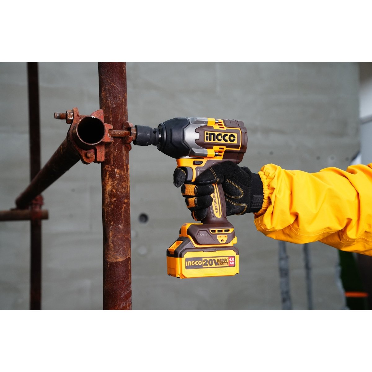 Llave De Impacto 20V M1/2 850Nm INGCO CIWLI20851 - MARKEMSTORE - 