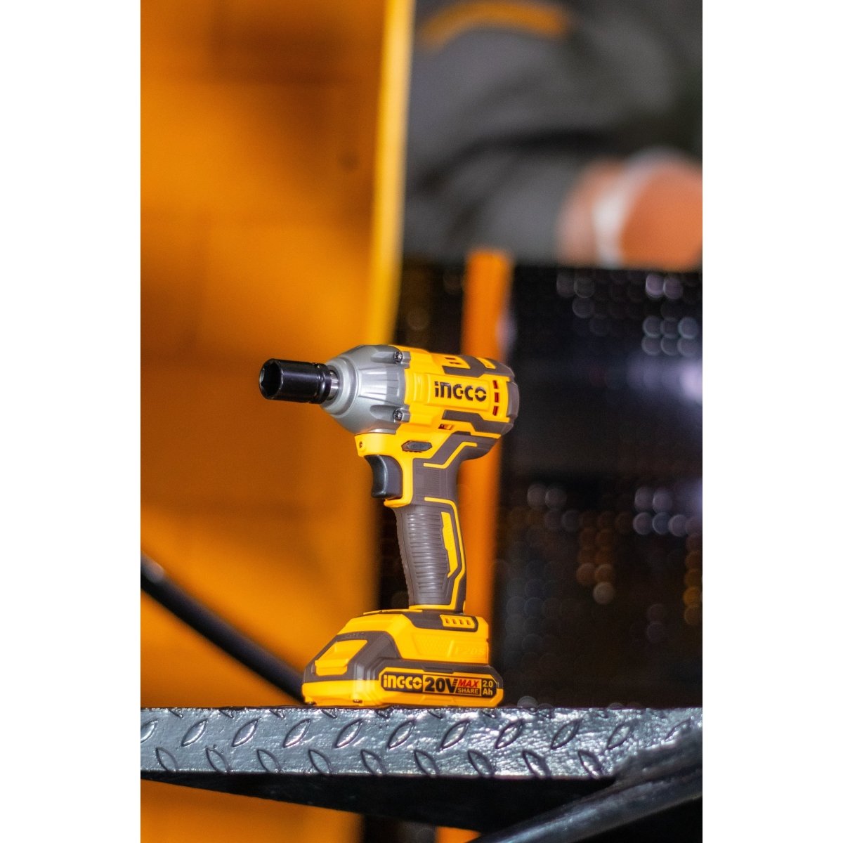 Llave De Impacto 20V M1/2 Brushless INGCO UCIWLI2050 - MARKEMSTORE - Taladro