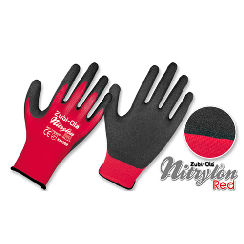 Guantes Nylon Recubiertos En Nitrilo - Nitrylon Red