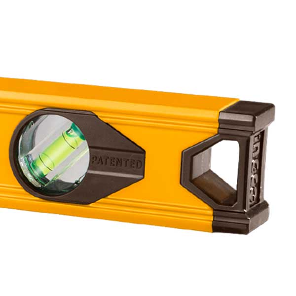 Nivel de Aluminio INGCO HSL18080 80cm Spirit | Nivel Profesional 1mm - MARKEMSTORE - Niveladores