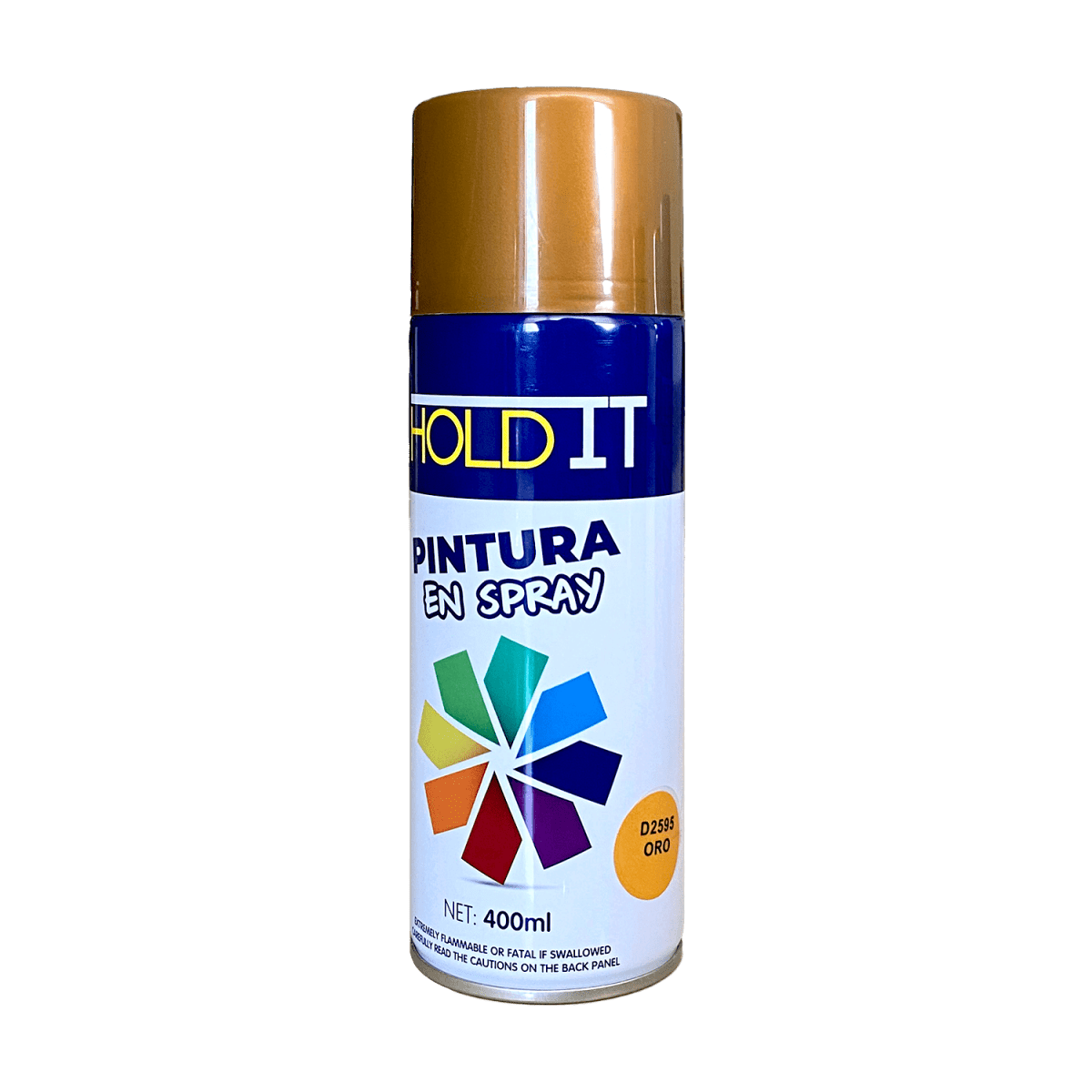 Pintura en Aerosol Multiusos 400ML Hold It - MARKEMSTORE - PINTURAS EN AEROSOL