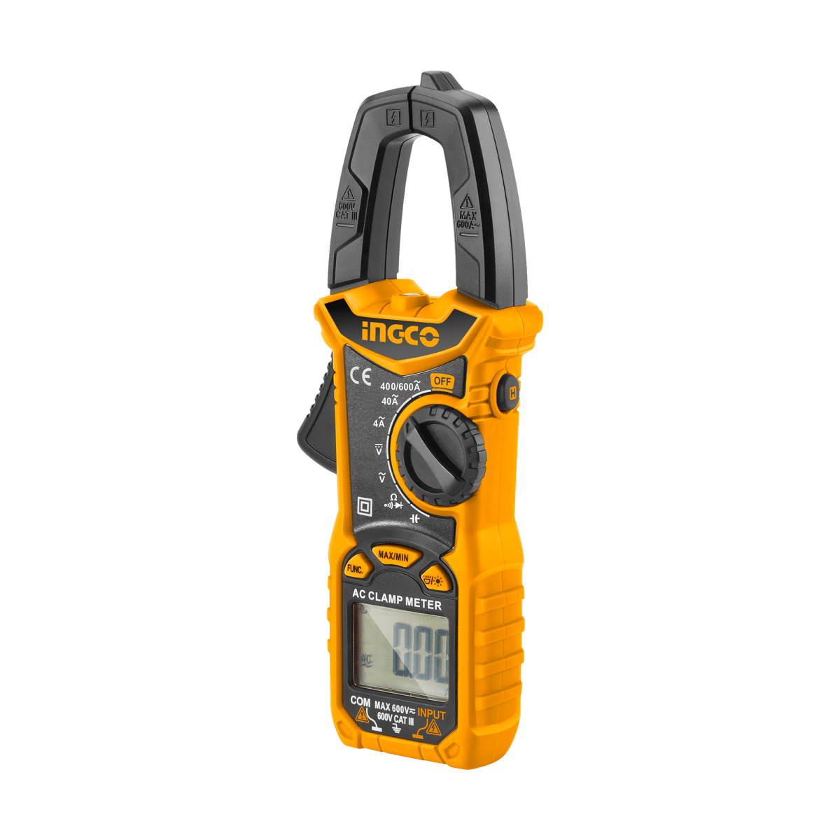 Pinza Voltiamperimetrica Digital AC INGCO DCM6003 - MARKEMSTORE - 