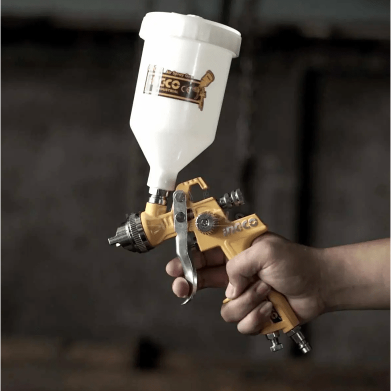 Pistola Para Pintar De Alta 600cc Asg1061 - MARKEMSTORE - Pistolas y Sopladores