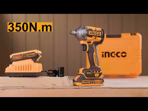 Llave de Impacto 20V 1/2" 350Nm INGCO UCIWLI2035 | MarkemStore

