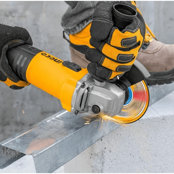 Pulidora Angular 5" 60Hz 900W 12000Rpm INGCO UAG90028 - MARKEMSTORE - Pulidoras