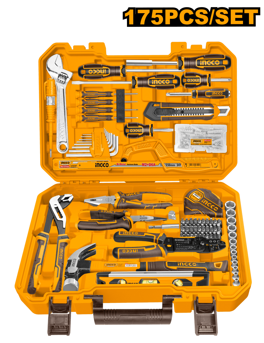 Set de Herramientas manuales INGCO 175 piezas HKTHP51758 - MARKEMSTORE - Juegos de Herramientas