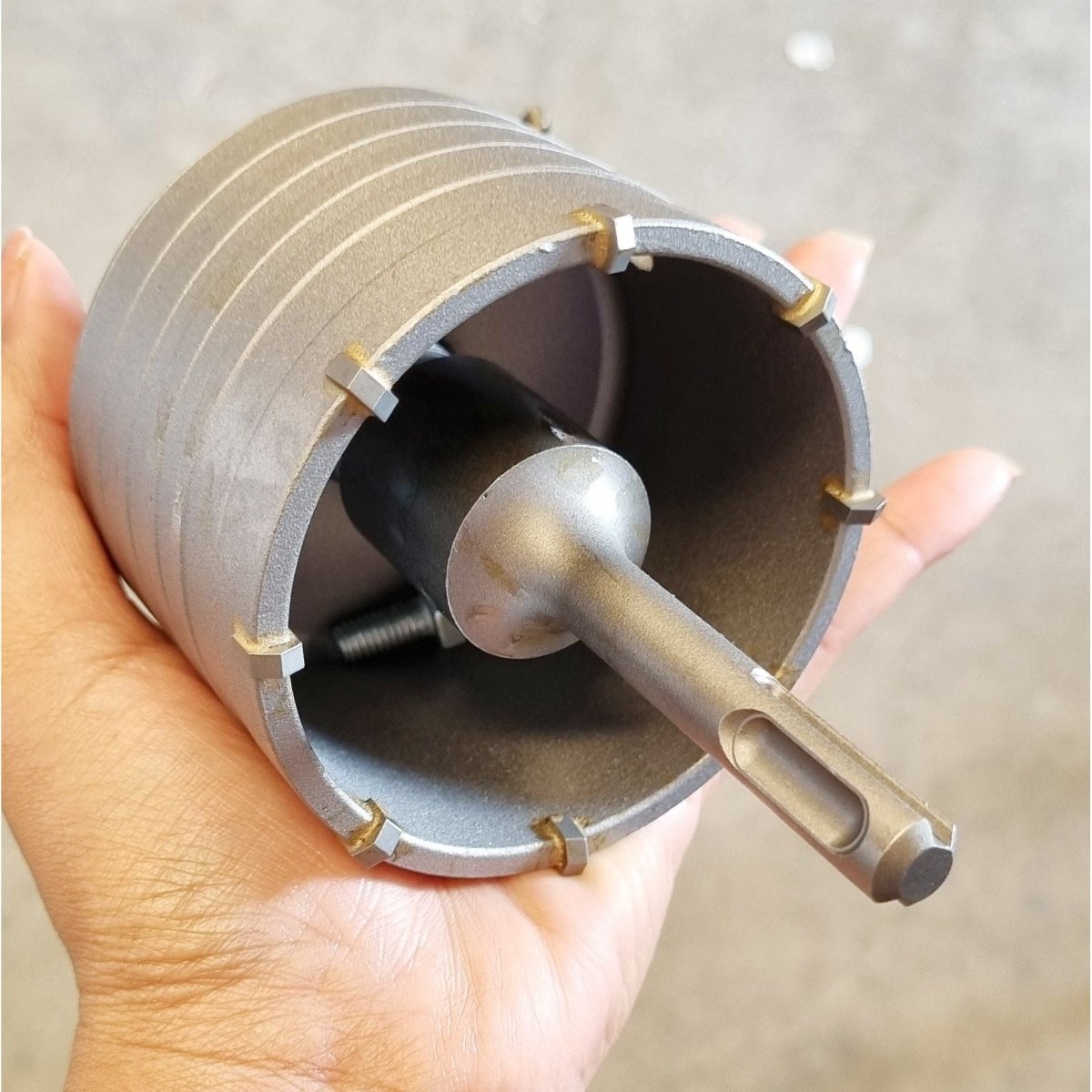 Sierra Copa 80Mm Con Adaptador 110M Y Broca 8X110Mm Ingco HCB0801 - MARKEMSTORE - 