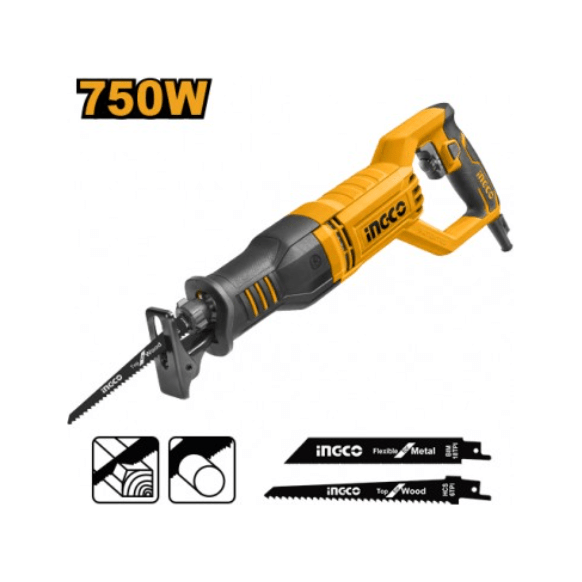 Sierra Reciproca 750w 900 - 3000 rpm INGCO URS8008 - MARKEMSTORE - Sierras
