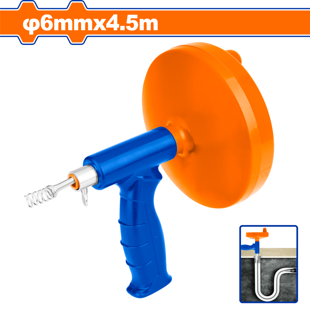 Sonda Para Drenaje 4,5Mts Diam 6Mm WADFOW REF. WDD3345 - MARKEMSTORE - 