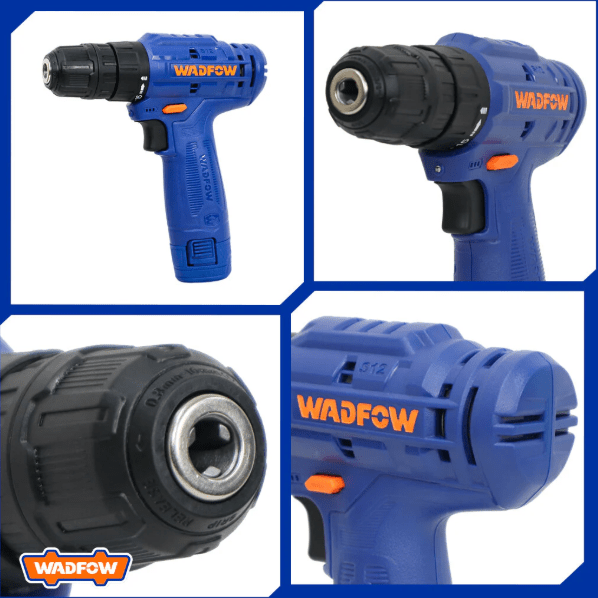 Taladro 12V Inalámbrico 0 - 750Rpm 20Nm M3/8 WADFOW WCDS510 - MARKEMSTORE - Taladro