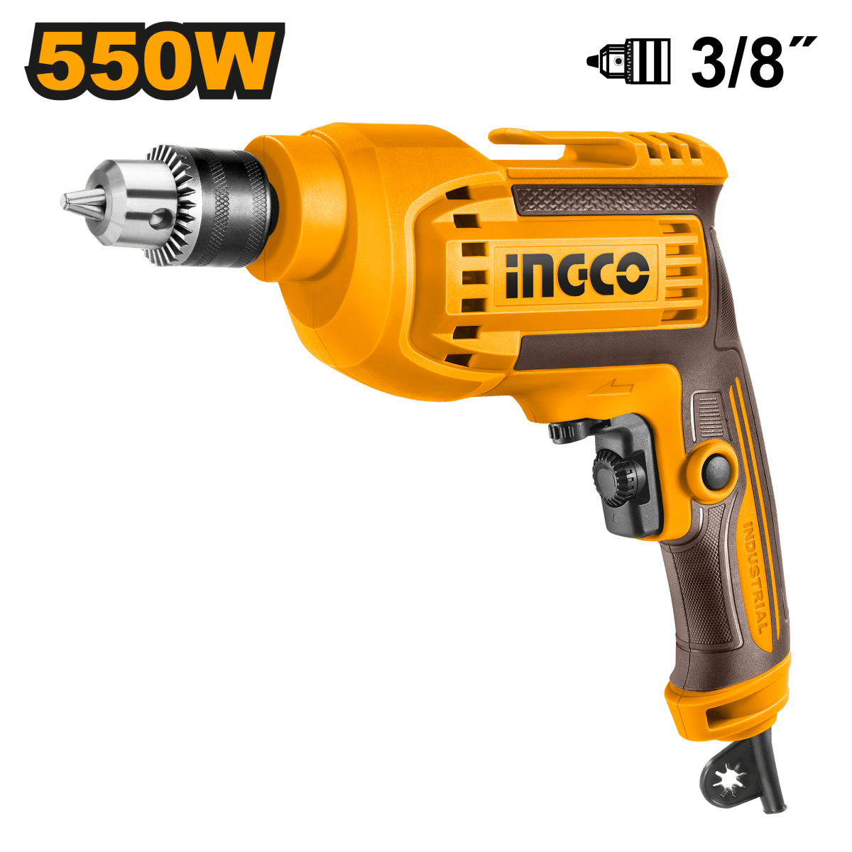 Taladro Rotacion M3/8 110V Ingco Ued55038 - MARKEMSTORE - Taladro