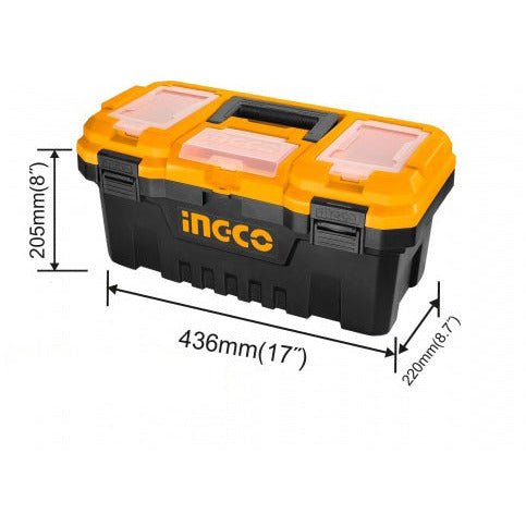 Caja De Herramientas Plastica 17x8,7x8 PuLG. Ingco Pbx1701 - MARKEMSTORE - Ferreteria