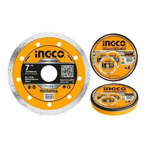 Disco Diamantado Liso 7x22mm Ingco Dmd021802m - MARKEMSTORE - Accesorios Para Pulidora