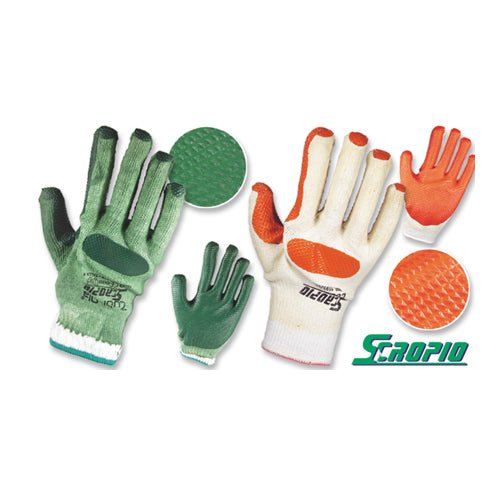 Guantes Hilaza Recubiertos En Latex Texturizado Rojo T9 Scropio 11952020 - MARKEMSTORE - 