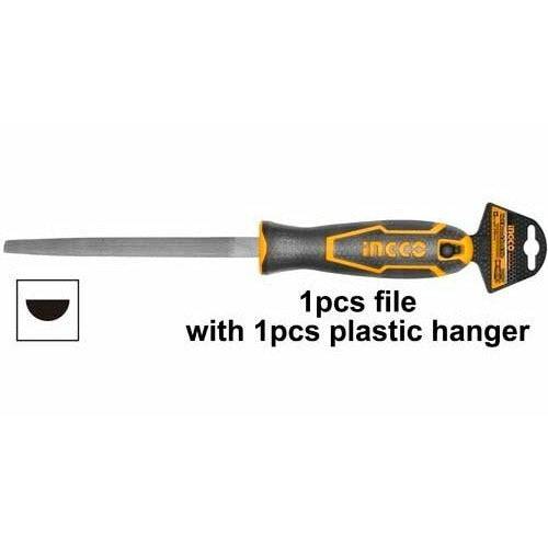 Lima Mediacaña Acero T12 200mm Ingco Hshf088p - MARKEMSTORE - Lijadoras