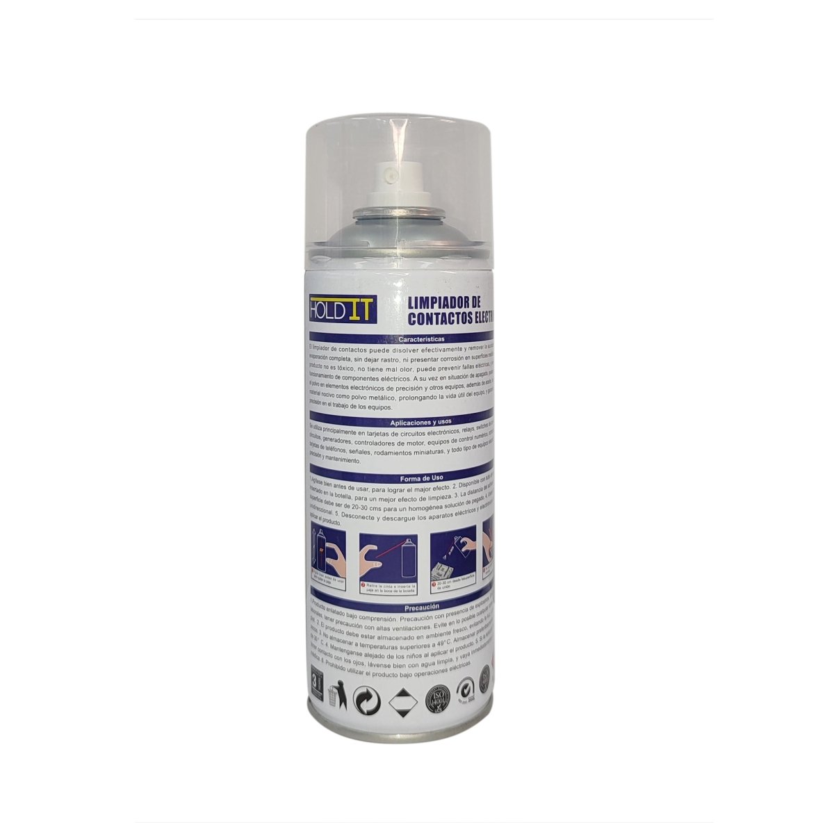 Limpiador De Contactos Electricos 400 Ml Marca Hold It - MARKEMSTORE - LIMPIADOR DE CONTACTOS