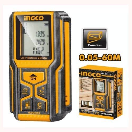 Medidor Distancia Laser 60 Metros Ingco INGCO HLDD0608 - MARKEMSTORE - HERRAMIENTA PARA MEDICION