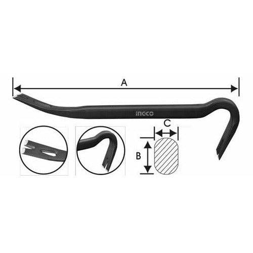 Patecabra 14 Pulgadas - 35 Cms Ingco Hwba01142 - MARKEMSTORE - 