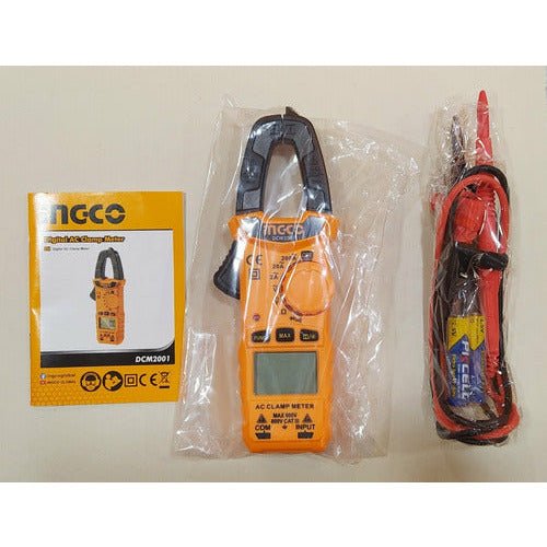 Pinza Voltiamperimetrica Digital Ac Dcm2001 INGCO - MARKEMSTORE - 