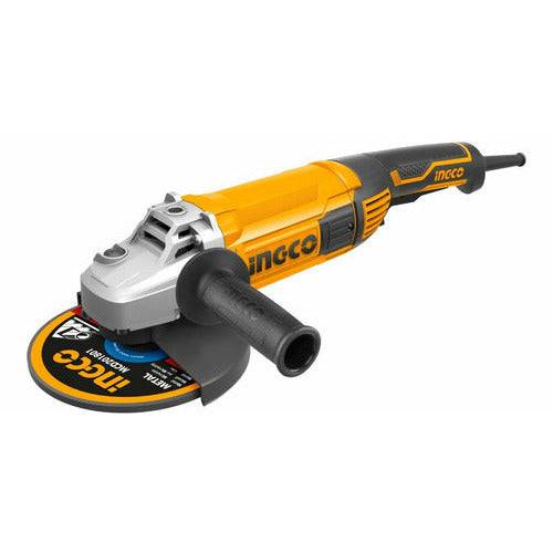 Pulidora Amoladora Angular 9" 2200w Ingco UAG220018 - MARKEMSTORE - Pulidoras