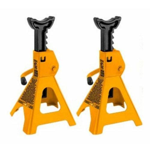 Set 2 Torres De 3 Toneladas Marca Ingco Hjs0301 - MARKEMSTORE - 