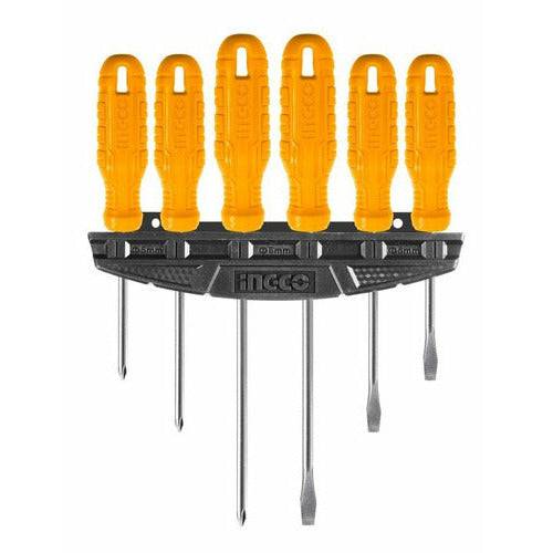 Set de 6 Destornilladores Profesional INGCO HKSD0658 - MARKEMSTORE - 