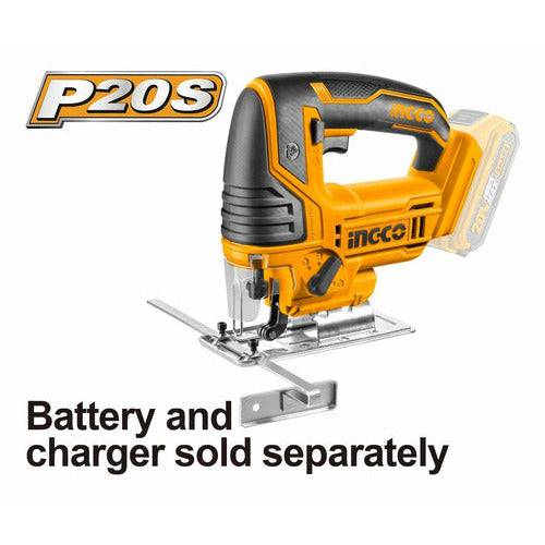 Sierra Caladora Inalambrica Ionlitio 20V 2400Rpm INGCO CJSLI8501 - MARKEMSTORE - Sierras