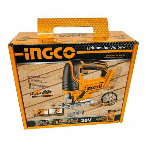 Sierra Caladora Inalambrica Ionlitio 20V 2400Rpm INGCO CJSLI8501 - MARKEMSTORE - Sierras