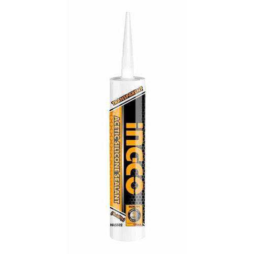 Silicona Acetica De Cartucho Transparente 300ml HASS02 - MARKEMSTORE - Ferreteria